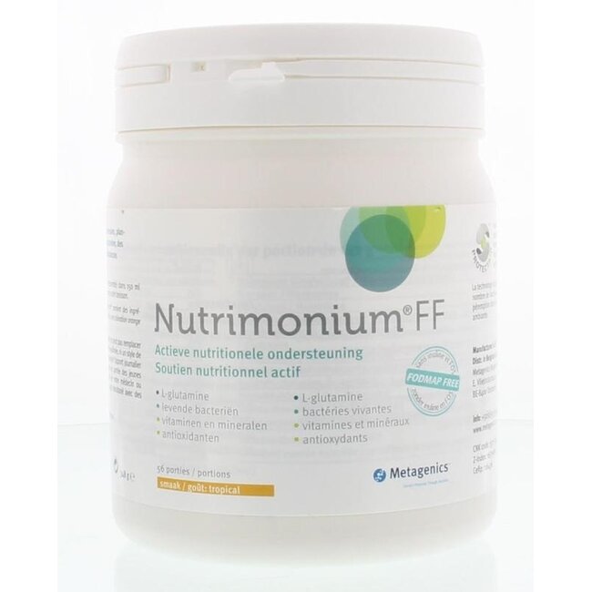 Nutrimonium fodmap free tropical 56 porzioni 348 Grammi