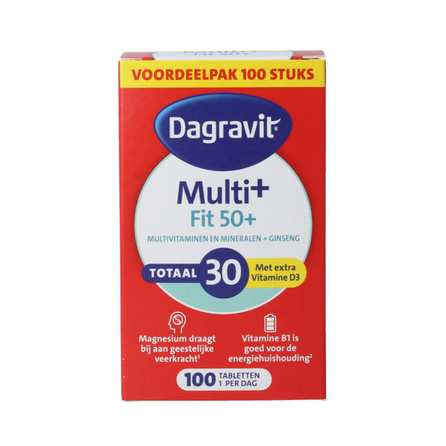 Total 30 Vital 50+ 100 Tablets