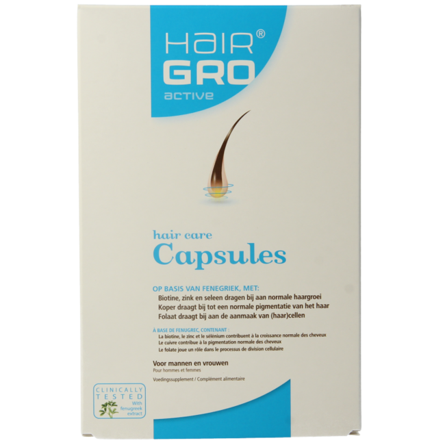 Active estimulador del crecimiento capilar 60 Cápsulas