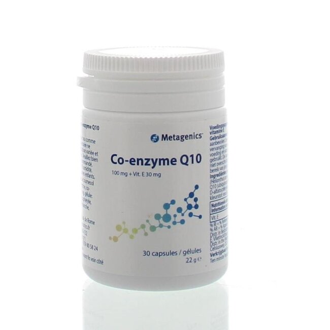 Co enzyme Q10 100mg 30 Capsules
