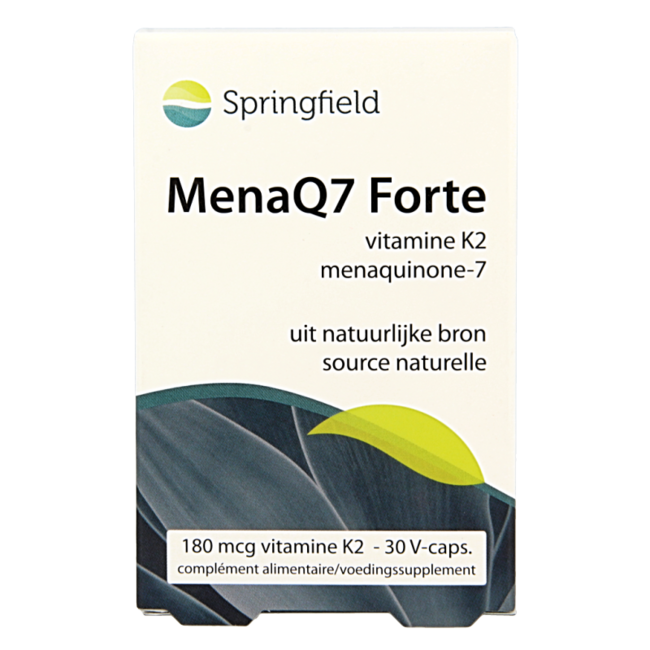 MenaQ7 Forte vitamina K2 180 mcg 30 cápsulas vegetales