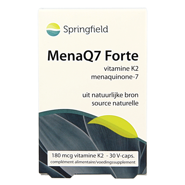 MenaQ7 Forte vitamine K2 180 mcg 30 gélules végétales