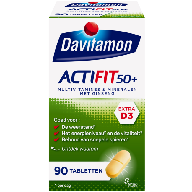 Actifit 50+ 90 Comprimés