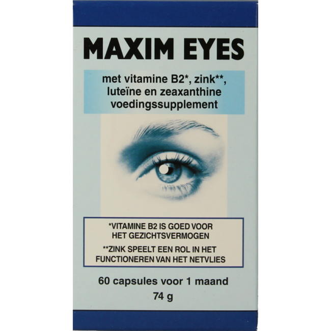 Maxim eyes 60 gélules végétales