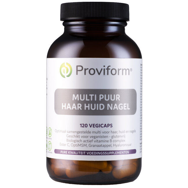 Multi Puur Haut Haar Nagel 120 vegetarische Kapseln