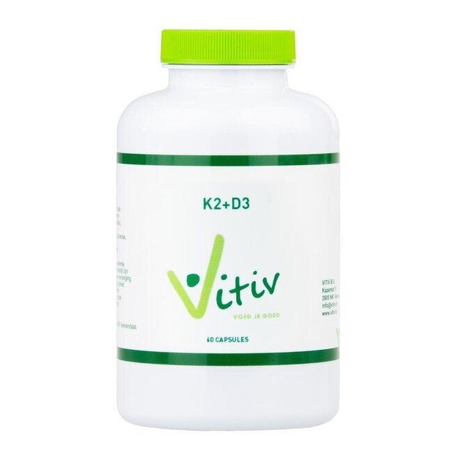 Vitamin K2 (MK7) + D3 60 Kapseln