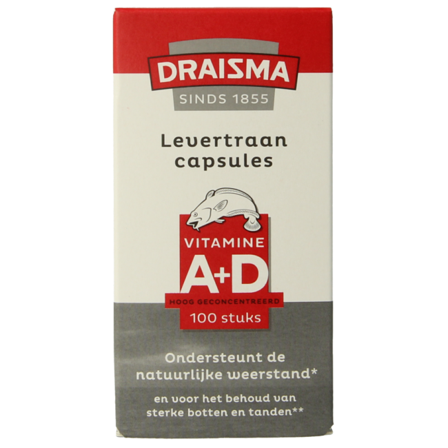 Vitamin A + D Lebertran 100 Kapseln