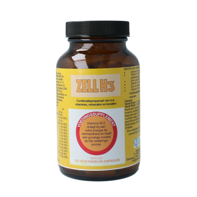 Zell H3 120 cápsulas vegetales