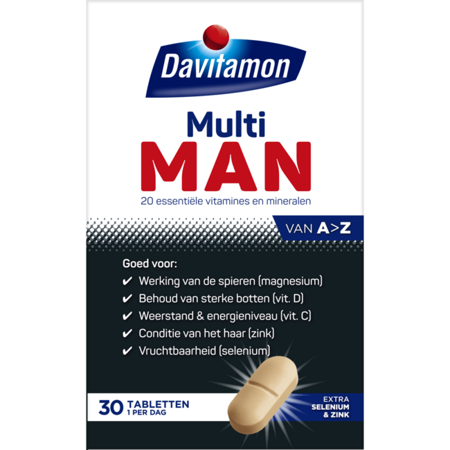 Multi man 30 comprimés