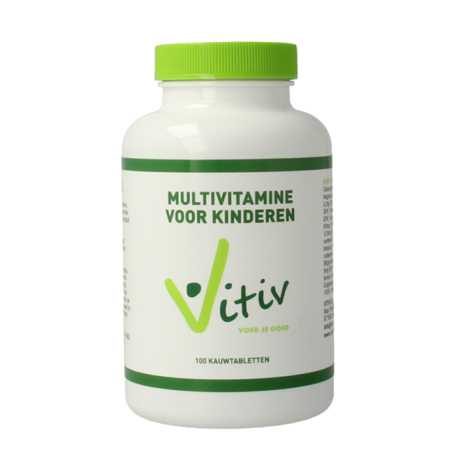Multivitamina para niños 100 comprimidos masticables