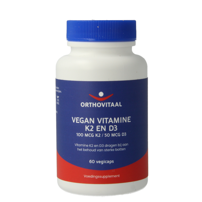 Vitamin K2 & D3 vegan 60 vegetarische Kapseln