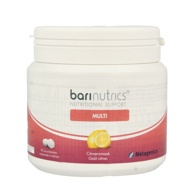 Multi Lemon 90 Chewable Tablets