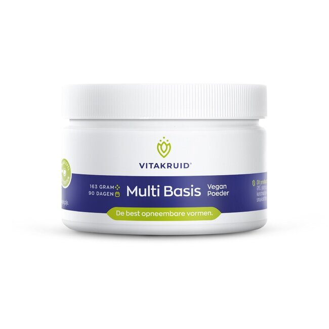 Multi Basis Vegan in polvere con forme naturali 163 Grammi