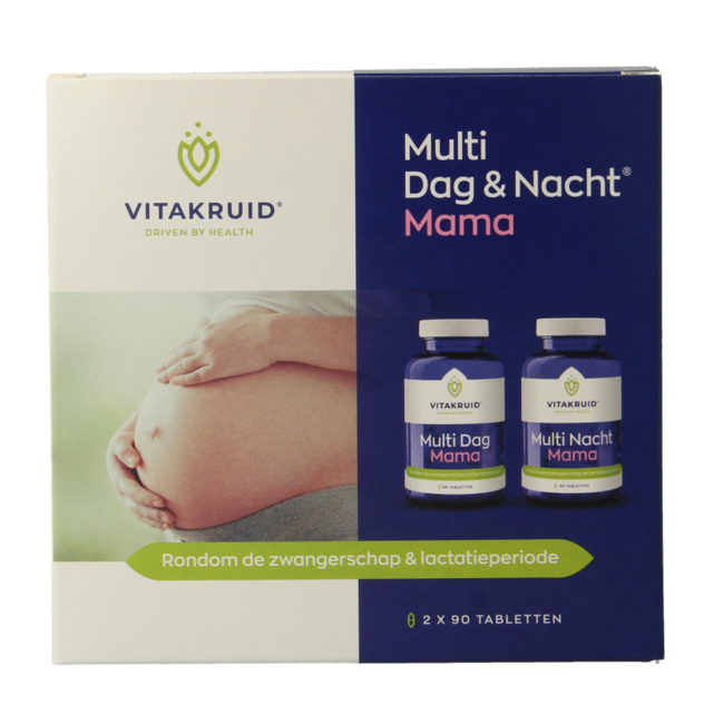 Multi Dag & Nacht Mama 100% Vegan 2 x 90 180 Tabletten