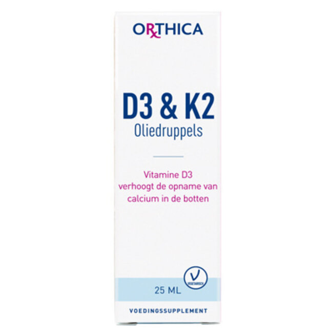 Gouttes d'huile D3 & K2 25 Millilitres