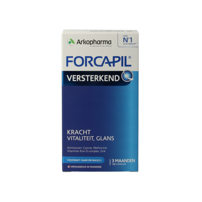 Cápsulas fortalecedoras para cabello y uñas 180 cápsulas