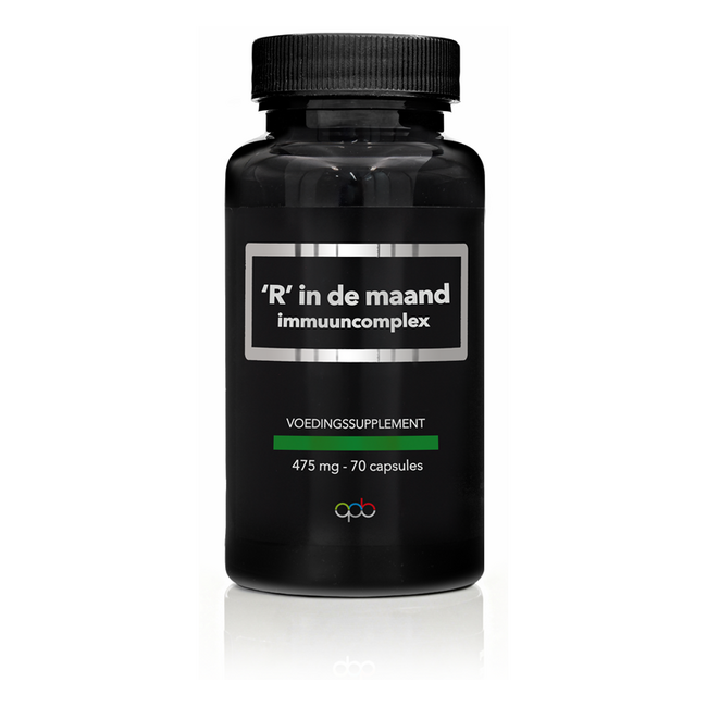 La "R" en el mes - complejo inmunológico natural 70 cápsulas