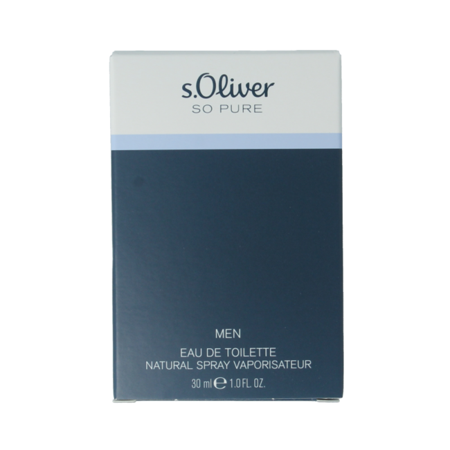 So pure men eau de toilette 30 mililitros