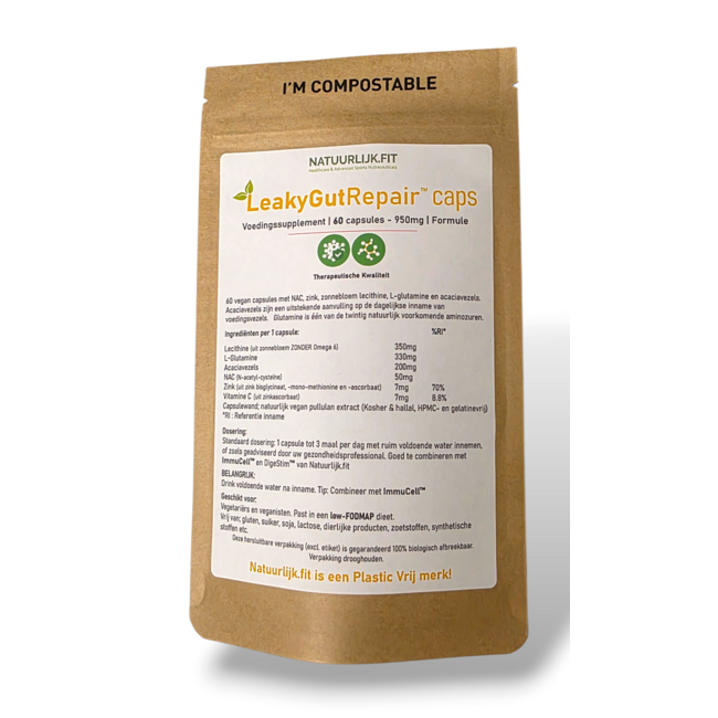 Reparación del intestino permeable 60 cápsulas