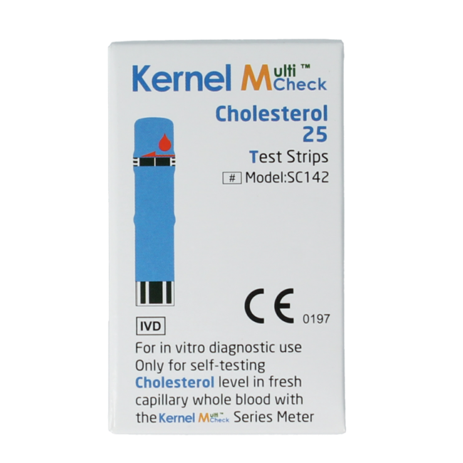 Multicheck paski testowe do cholesterolu 25 sztuk