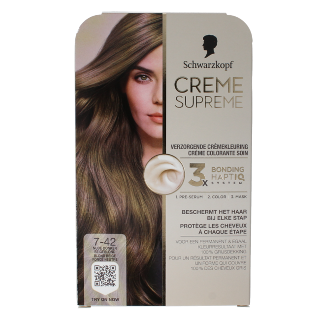 Creme supreme 7-42 D rubio 1 unidad