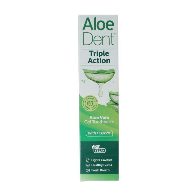 Aloe dent toothpaste triple action 100 Millilitre