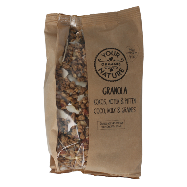 Granola coco noix graines bio 375 Grammes