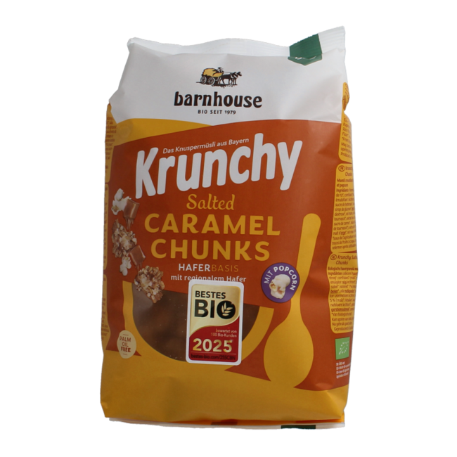 Granola avoine caramel bio 500 Gram