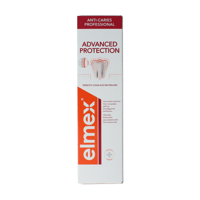 Pasta de dientes anticaries profesional 75 mililitros