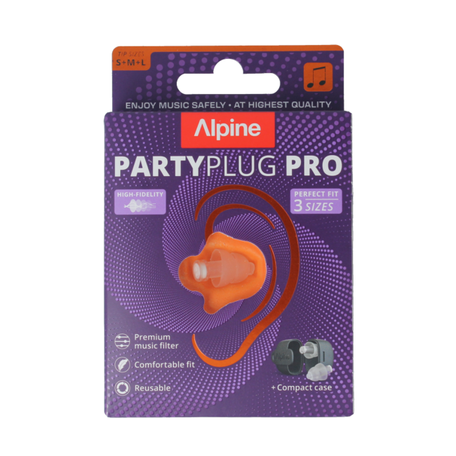 PartyPlug Pro transparent 1 Paar