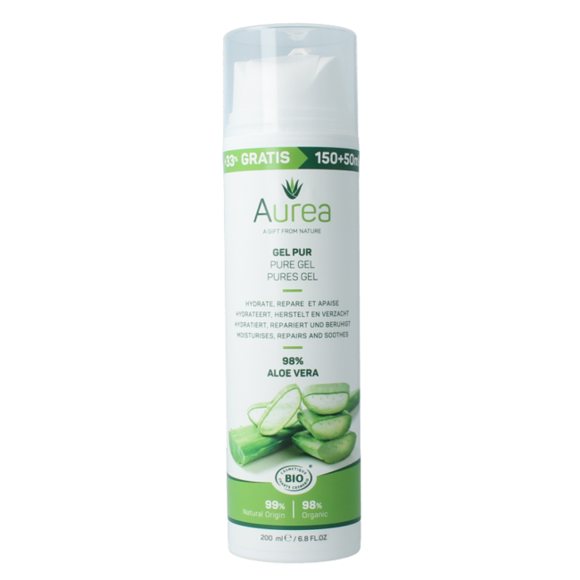 Aloe Vera Hautgel 150+50 Bio 200 Milliliter