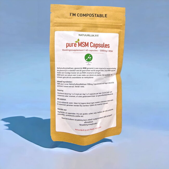 Pure MSM 1200mg 60 Kapseln