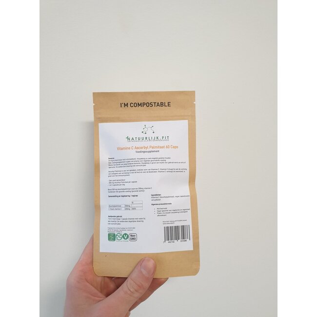 Vitamine C ascorbylpalmitaat 60 Capsules