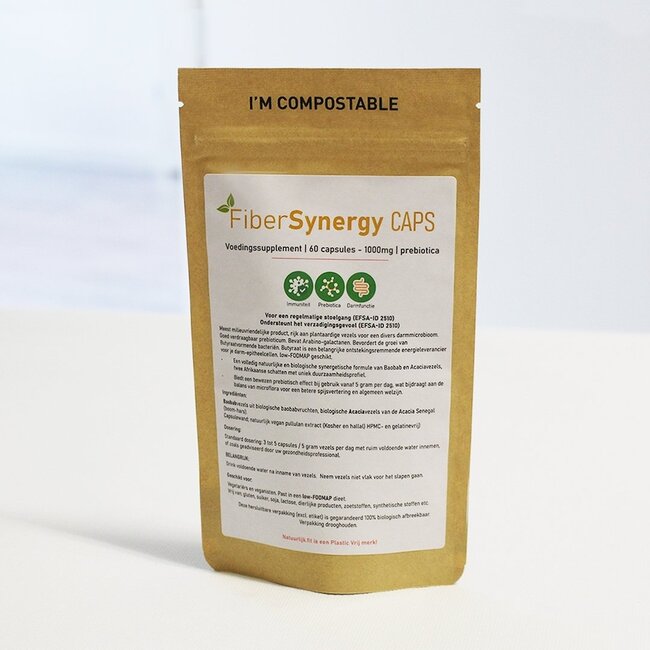 FiberSynergy baobab & acacia 60 Capsules