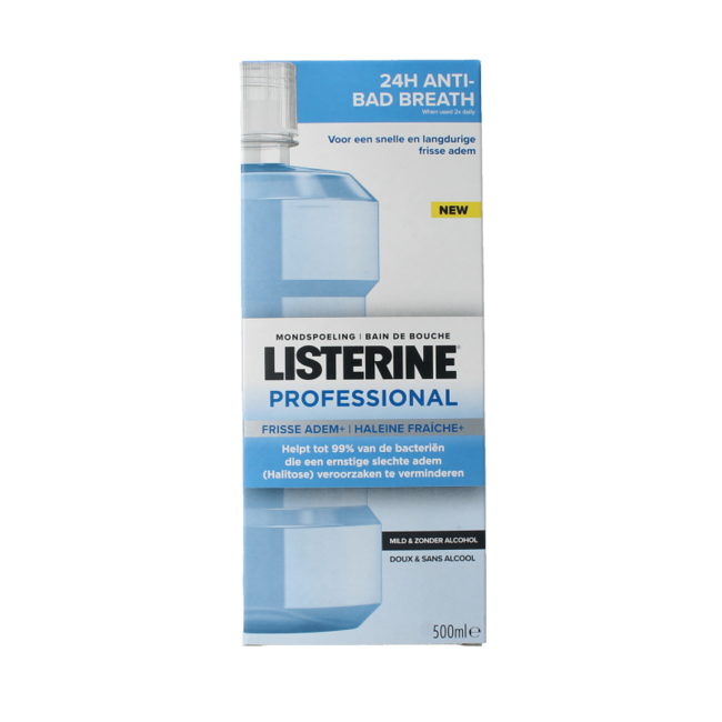 Mouthwash professional fresh breath 500 Millilitres