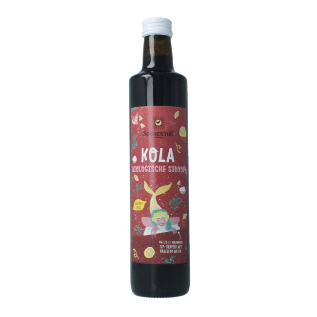 Sciroppo di Kola senza caffeina analcolico bio 500 Millilitri