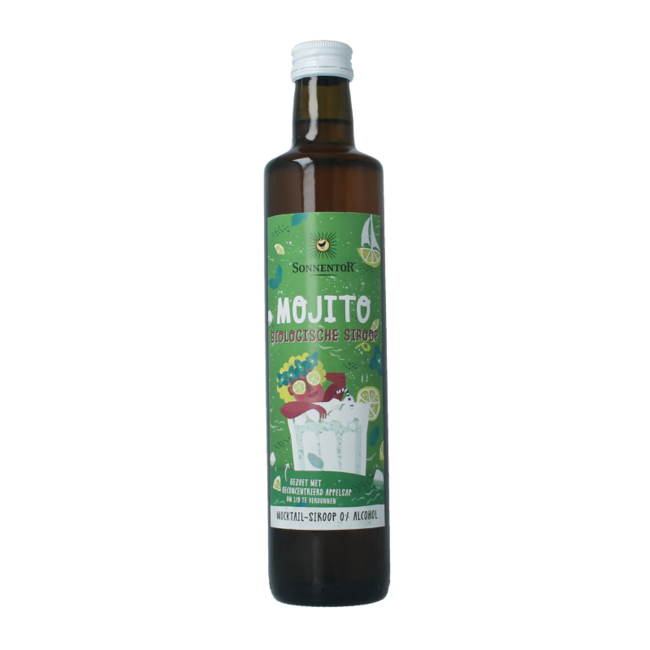 Sciroppo per mocktail Mojito analcolico bio 500 Millilitri