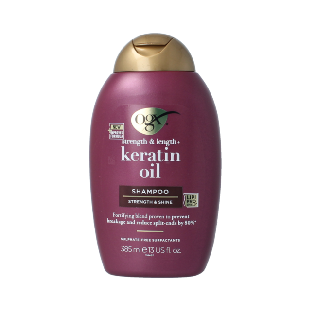 Shampooing à l'huile de kératine 385 Millilitres