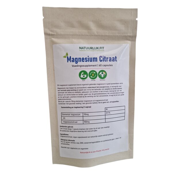 Citrate de magnésium 60 Gélules