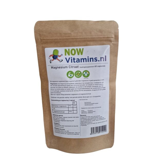 Cytrynian magnezu 60 kapsułek