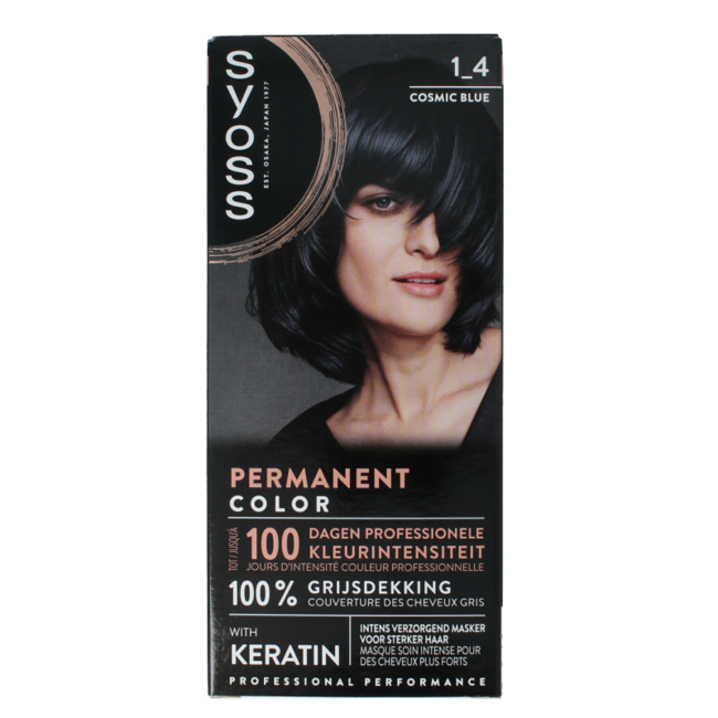 Color baseline 1-4 bleu cosmique 1 Set
