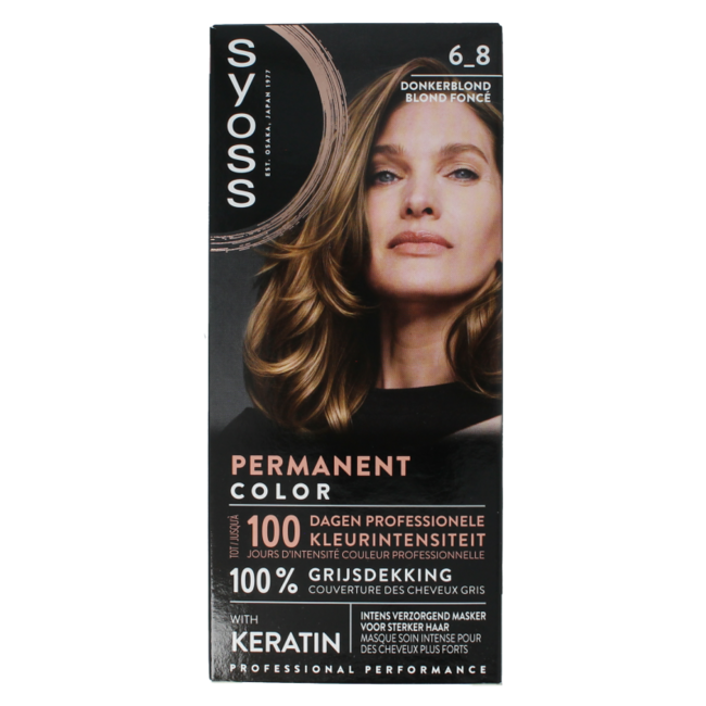 Color baseline 6-8 dark blond 1 Set