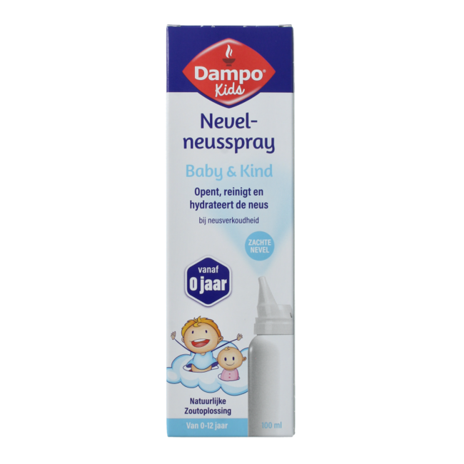 Spray nasale nebulizzato per bambini 100 Millilitri