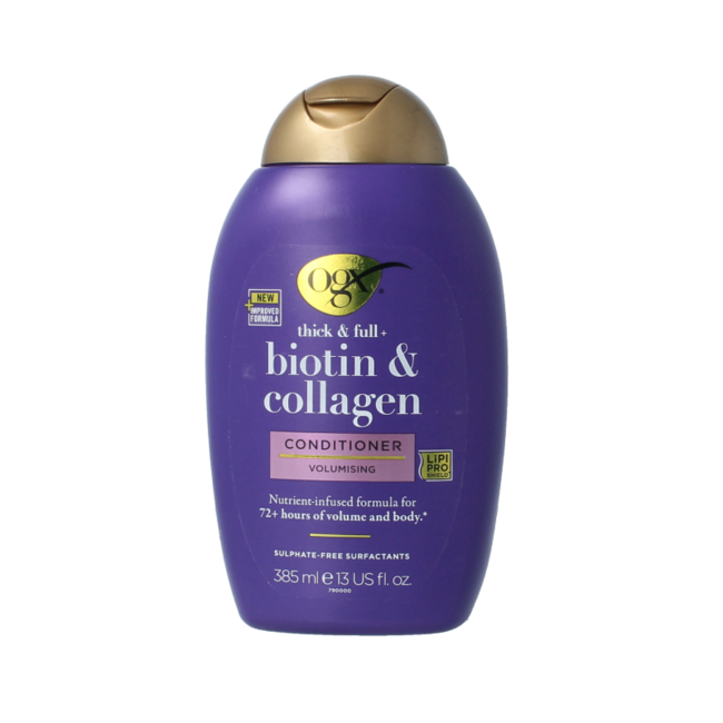 Acondicionador biotina y colágeno 385 mililitros