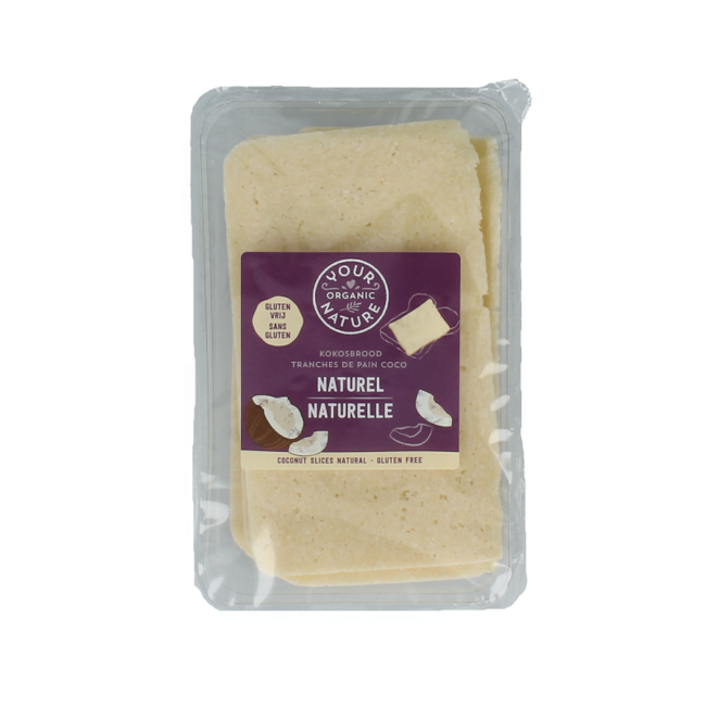 Pane di cocco naturale bio 225 grammi