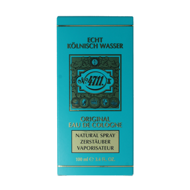 Eau de Cologne Original Natural Spray 100 Milliliter
