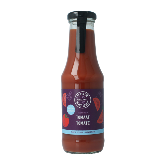 Ketchup de tomates non salé bio 325 Millilitres