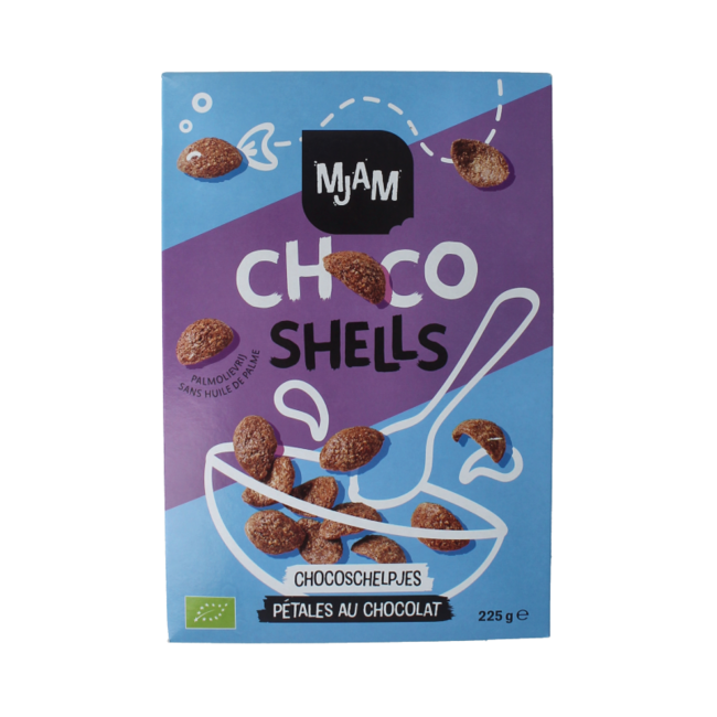 Choco shells organic 225 Gram
