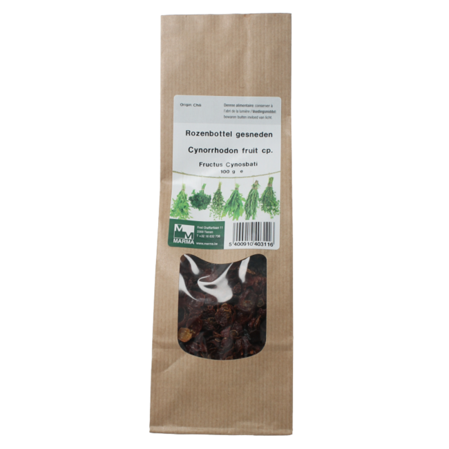 Rozenbottel gesneden 100 Gram