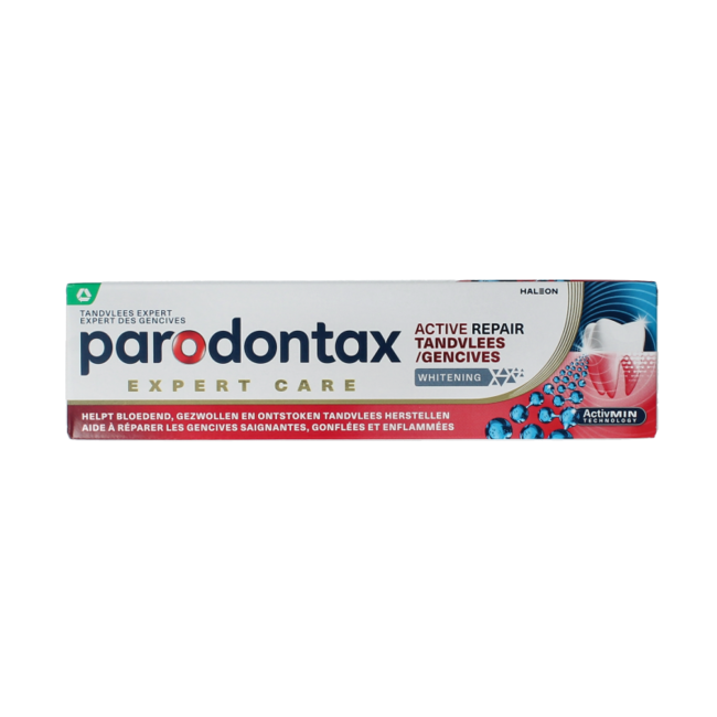 Dentifricio active gum repair whitening 75 Millilitri